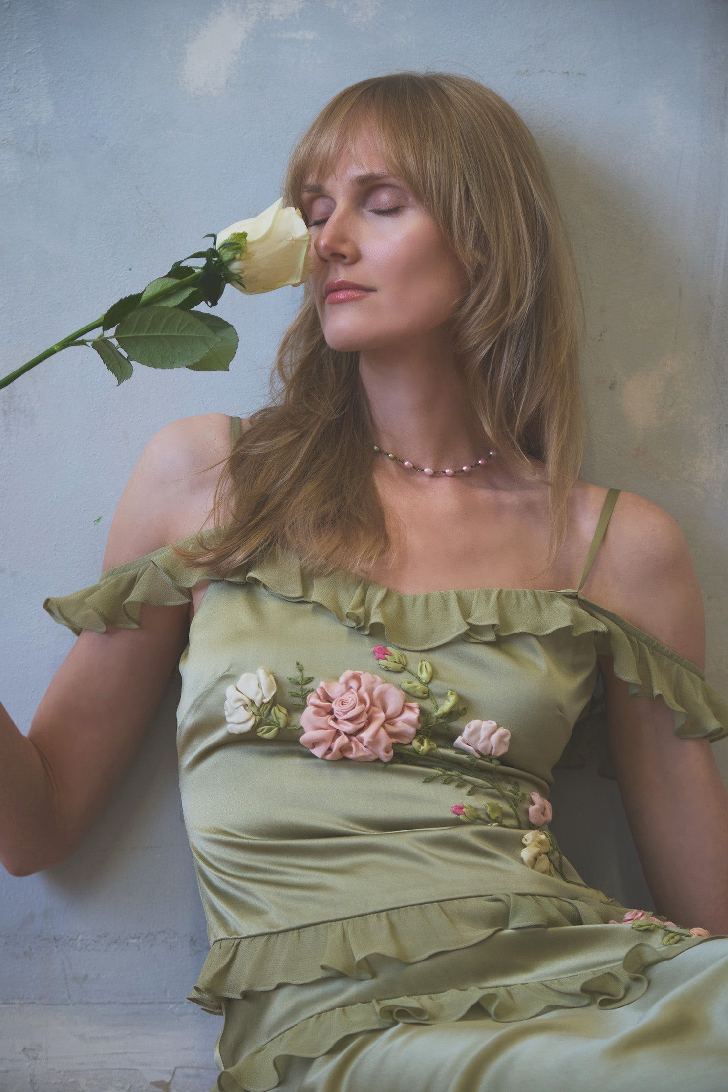 Roseline Silk Top